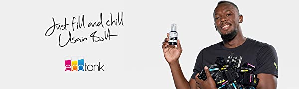 Just fill and chill - Usain Bolt