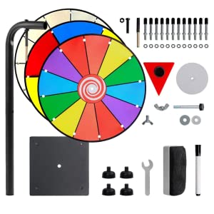 Prize Wheel Includes