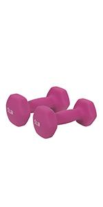 Sunny Health & Fitness Neoprene Dumbbell – 2 KG (PAIR)
