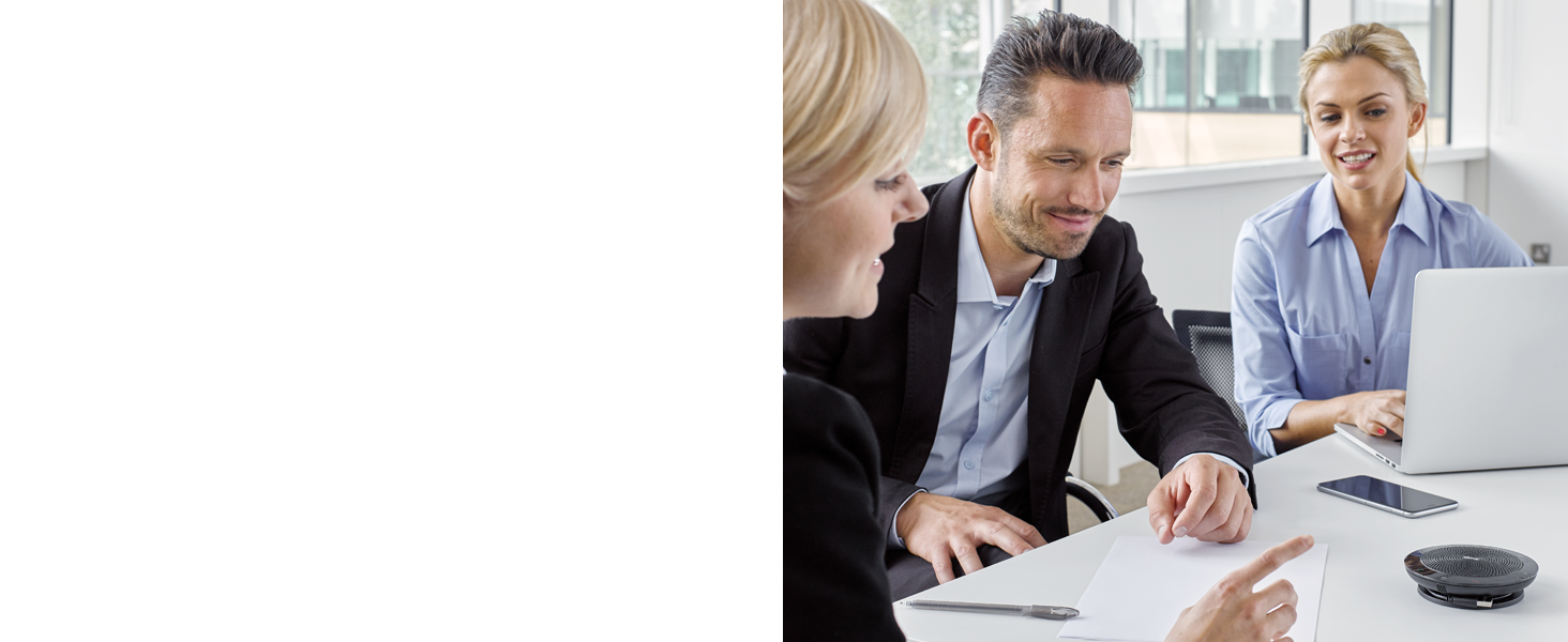 Jabra Speak 510 Wireless Bluetooth Speaker for Softphone and Mobile Phone