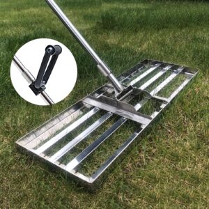 PLBBJH Lawn Leveling Rake 30"x10"