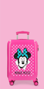 Suitcase, luggage, Minnie Mouse collection, backpacks and travel accessories, kids suitcase, Disney