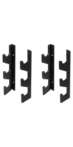 Wall Mounted Barbell Holder Horizontal