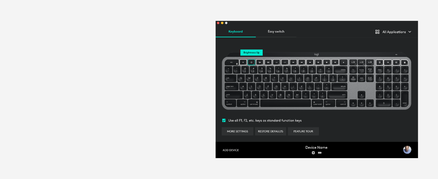 MX Keys for Mac