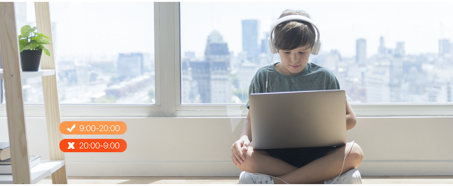 Parental Controls Manage your children’s online time and supervise online content via the smart APP.
