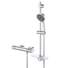 GROHE Precision Flow, precision flow, thermostatic shower, grohe shower