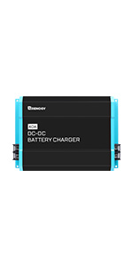 DC to DC Battery Charger Renogy 60A Battery Charger Lithium Using Multi-Stage Charging for RV