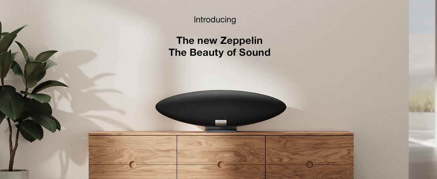 Bowers & Wilkins Zeppelin Wireless Smart Speaker with Alexa Built-In