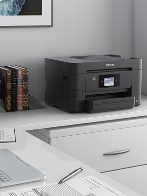 workforce wf-4820, epson, business printer, home printer, individual ink cartridges, inkjet printing