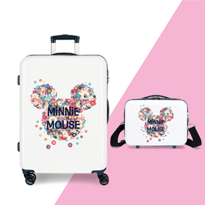 Suitcase, luggage, Minnie Mouse collection, backpacks and travel accessories, kids suitcase, Disney