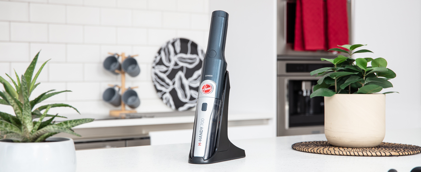 Hoover; H-HANDY 700 EXPRESS; Handheld Vacuum; Lightweight; Powerful; Ergonomic; 3-in-1 tool;