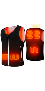 Heated Polar fleece vest