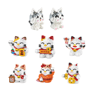 mini dog building blocks