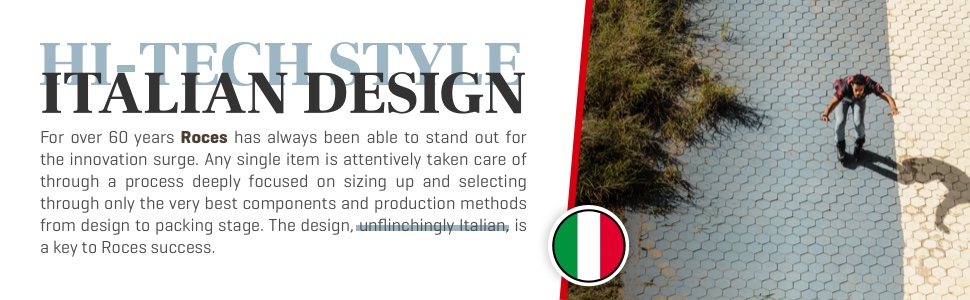 Roces M12 UFS, Men's Roller Blades, Black, 5 UK (39 EU)