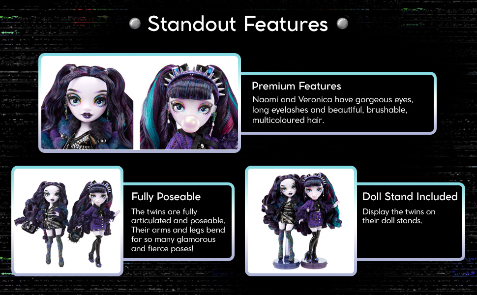 Rainbow High TOP SECRET DOLLS 2-Pack