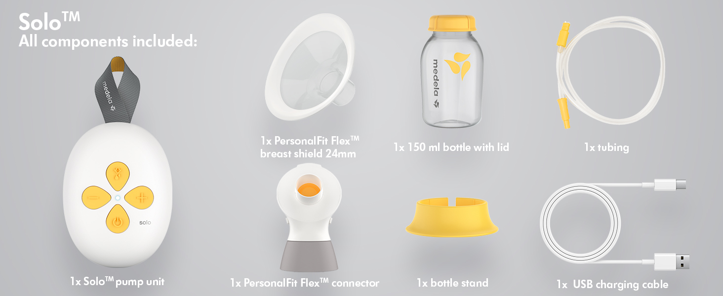 medela solo breast pump