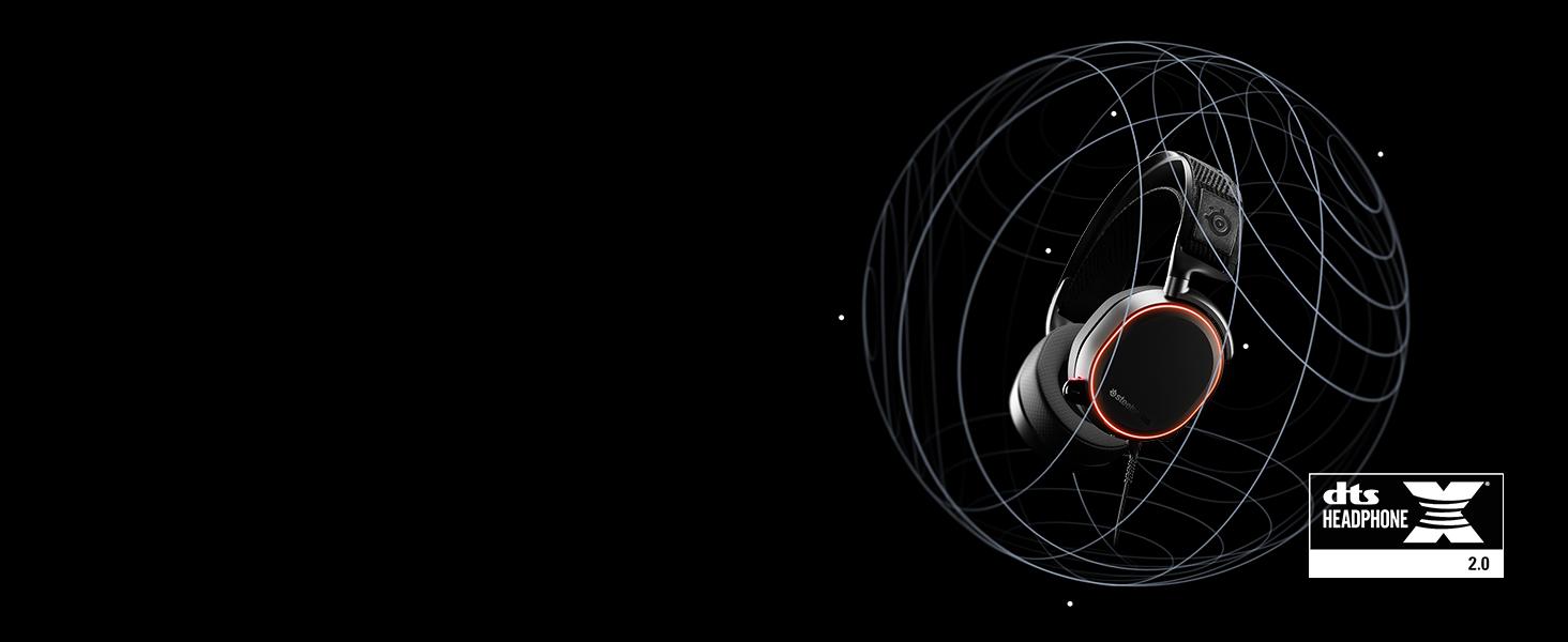 SteelSeries Arctis Pro GameDAC - Gaming Headset - Certified Hi-Res Audio - ESS Sabre DAC