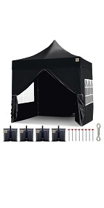 Gorilla Gazebo 2.5x2.5m pop Up Gazebo with Sides