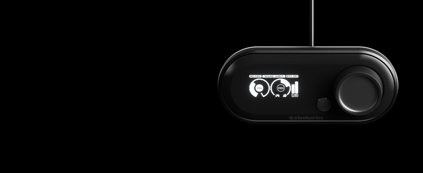 SteelSeries Arctis Pro GameDAC - Gaming Headset - Certified Hi-Res Audio - ESS Sabre DAC