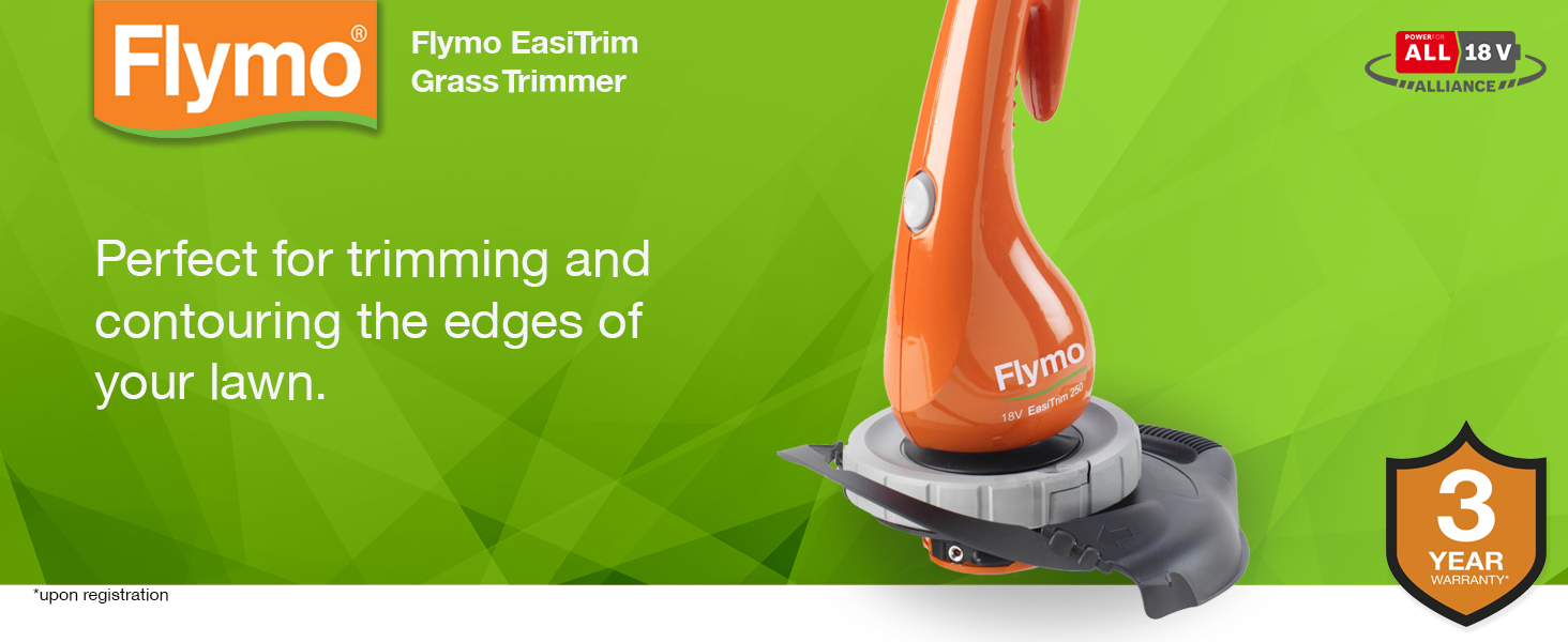 The easitrim li is a powerful cordless grass trimmer