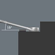 small swivel angle