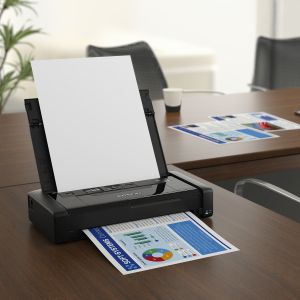 wf-100, A4 printer, mobile, portable, Wi-Fi, Wi-Fi Direct, LCD screen, built-in battery, wireless