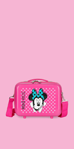 Suitcase, luggage, Minnie Mouse collection, backpacks and travel accessories, kids suitcase, Disney