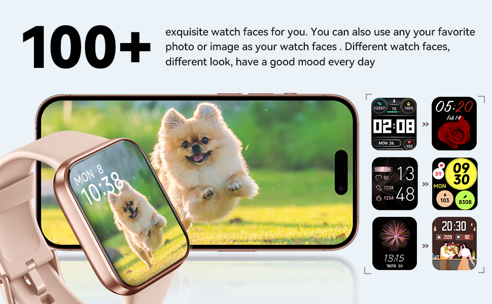 100 Exquisite & Personalized Watch Faces