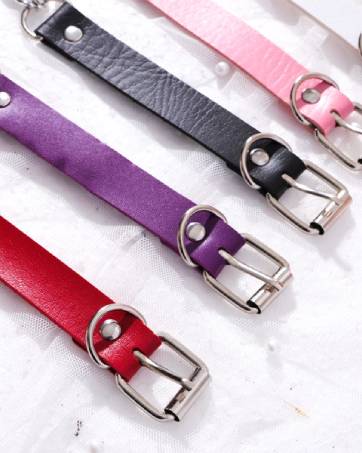 Milakoo Unisex Black Metal Spike Studded Punk Rock Biker Wide Strap Leather Bracelet Chain Wristb...