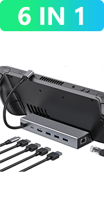 6 in 1 Steam Deck Dock