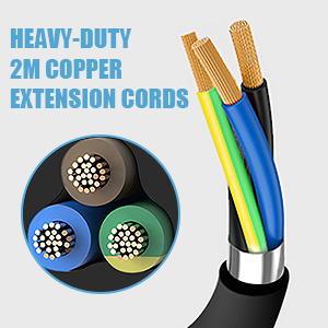 extension lead tower with usb c