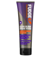 clean blonde, clean blonde shampoo, clean blonde damage rewind, purple shampoo, blonde