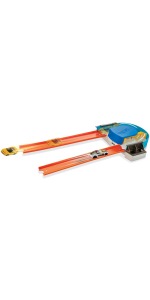 Hot Wheels Track Builder custom turn kicker