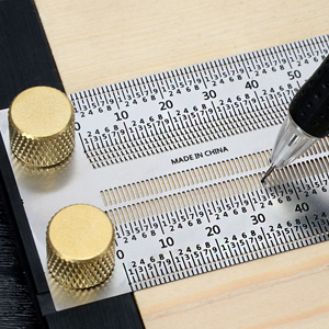 ,t metal ruler,t woodworking measuring tools,Precision Marking T Ruler,