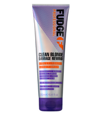 clean blonde, clean blonde conditioner, clean blonde damage rewind, purple conditioner