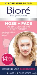 Biore Nose + Face Pore Strips