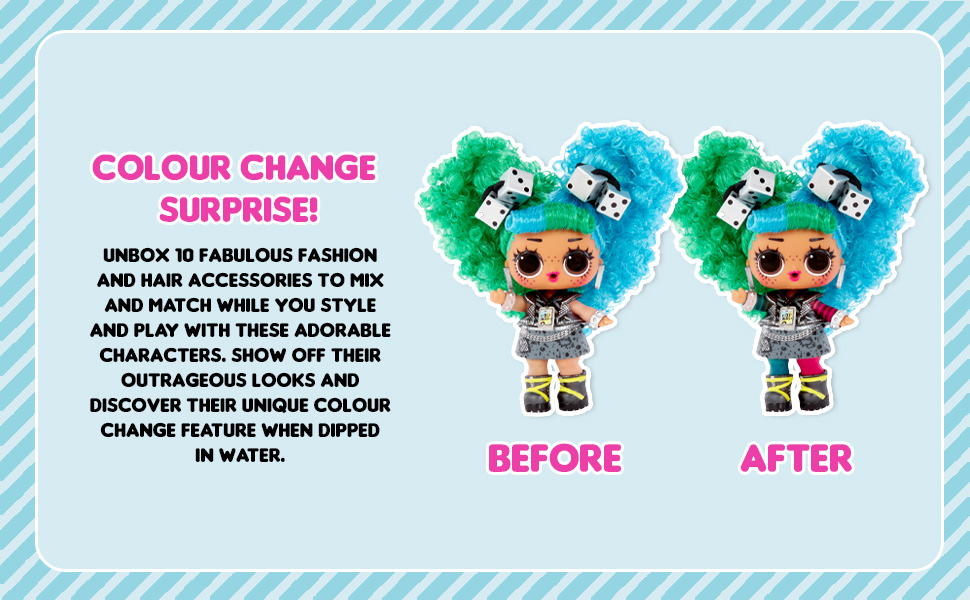 L.O.L. Surprise Totally Hair Dolls Asst in PDQ