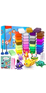 36 Colors Air Dry Clay