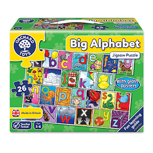 Big Alphabet Jigsaw Puzzle