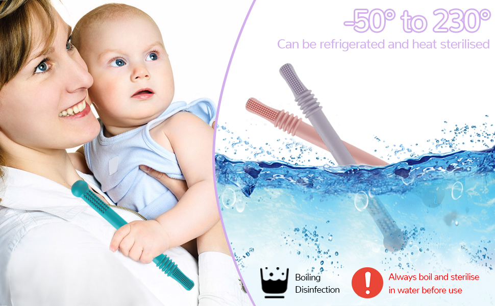 Teething tubes