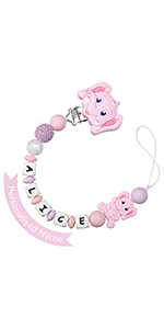 personalised dummy clip