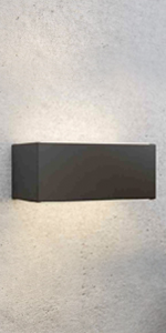 Chelsea Up & Down Solar Powered Outdoor Wall Light