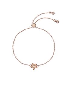Ted Baker Braidn Blossom Bracelet (Rose Gold Tone)