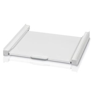 Xavax Stacking Kit for Washing Machines/Dryers with Sliding Shelf - White
