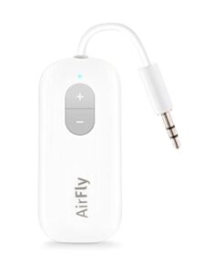 Twelve South AirFly SE | Bluetooth Wireless Transmitter /Adapter for AirPods / Wireless or Noise-Cancelling Headphones; use on Airplanes and Gym Equipment