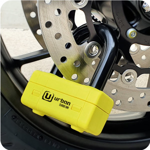 urban security, antirrobo, moto, cadena, disco, scooter, seguridad, candado, urban ur75120-100-150