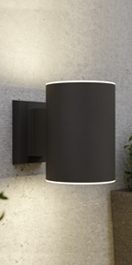Grantham Up & Down Outdoor Solar Powered Wall Light