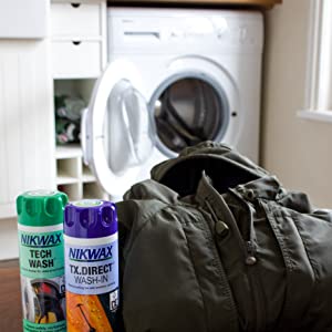 Tech Wash and TX.Direct with jacket