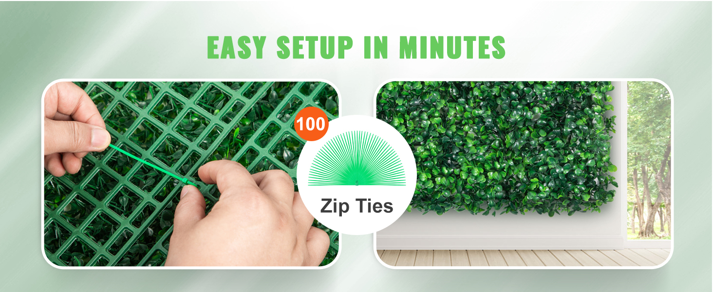 artificial grass wall