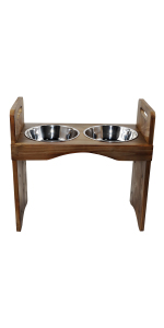 Eitida Raised Pet Bowls